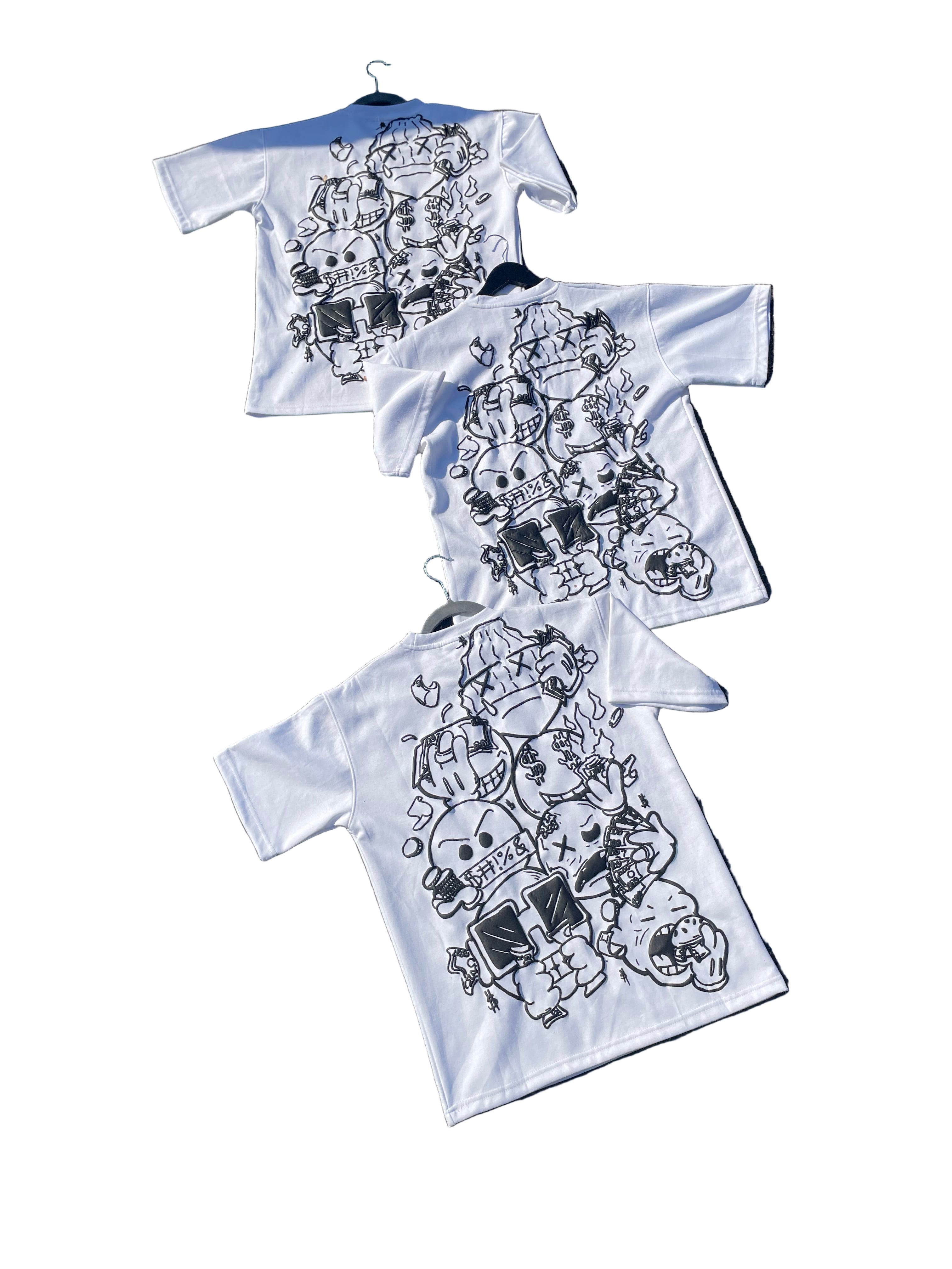 1k Emotion Tee W/ Emotion Face Back