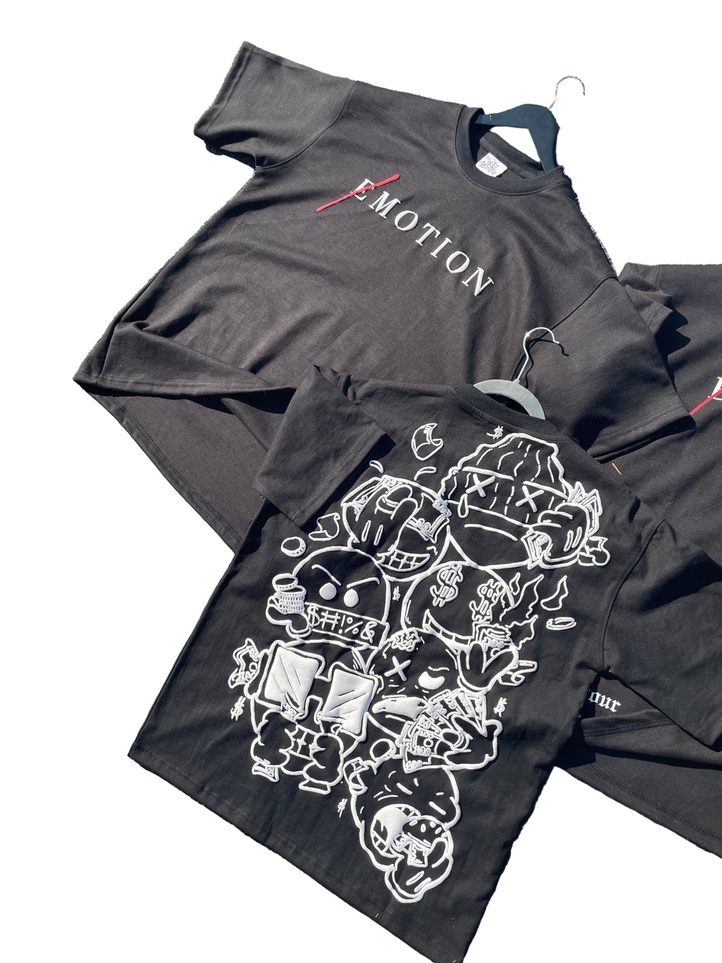 1K Emotion Tee W/ Emotion Face Back