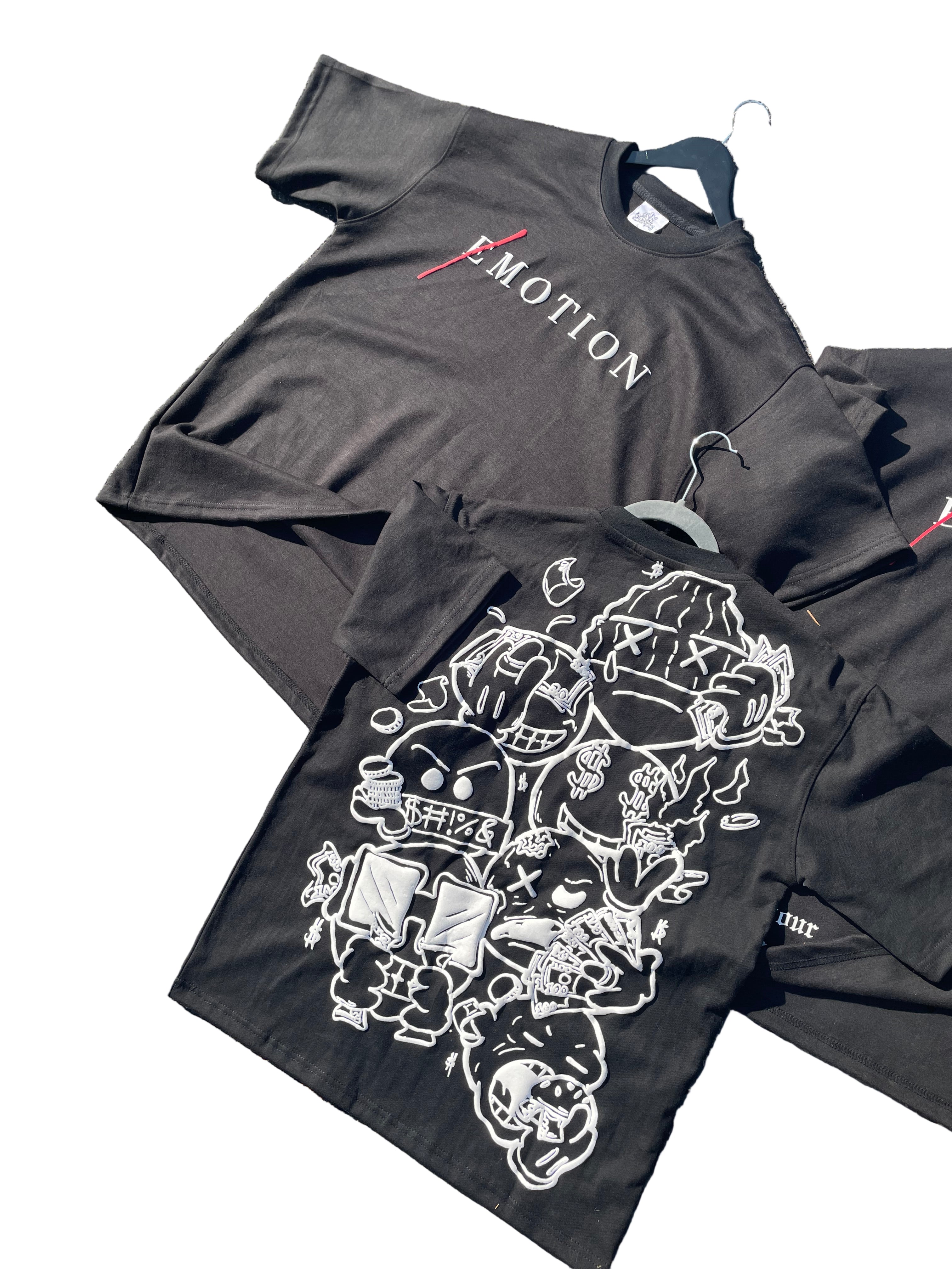 1K Emotion Tee W/ Emotion Face Back