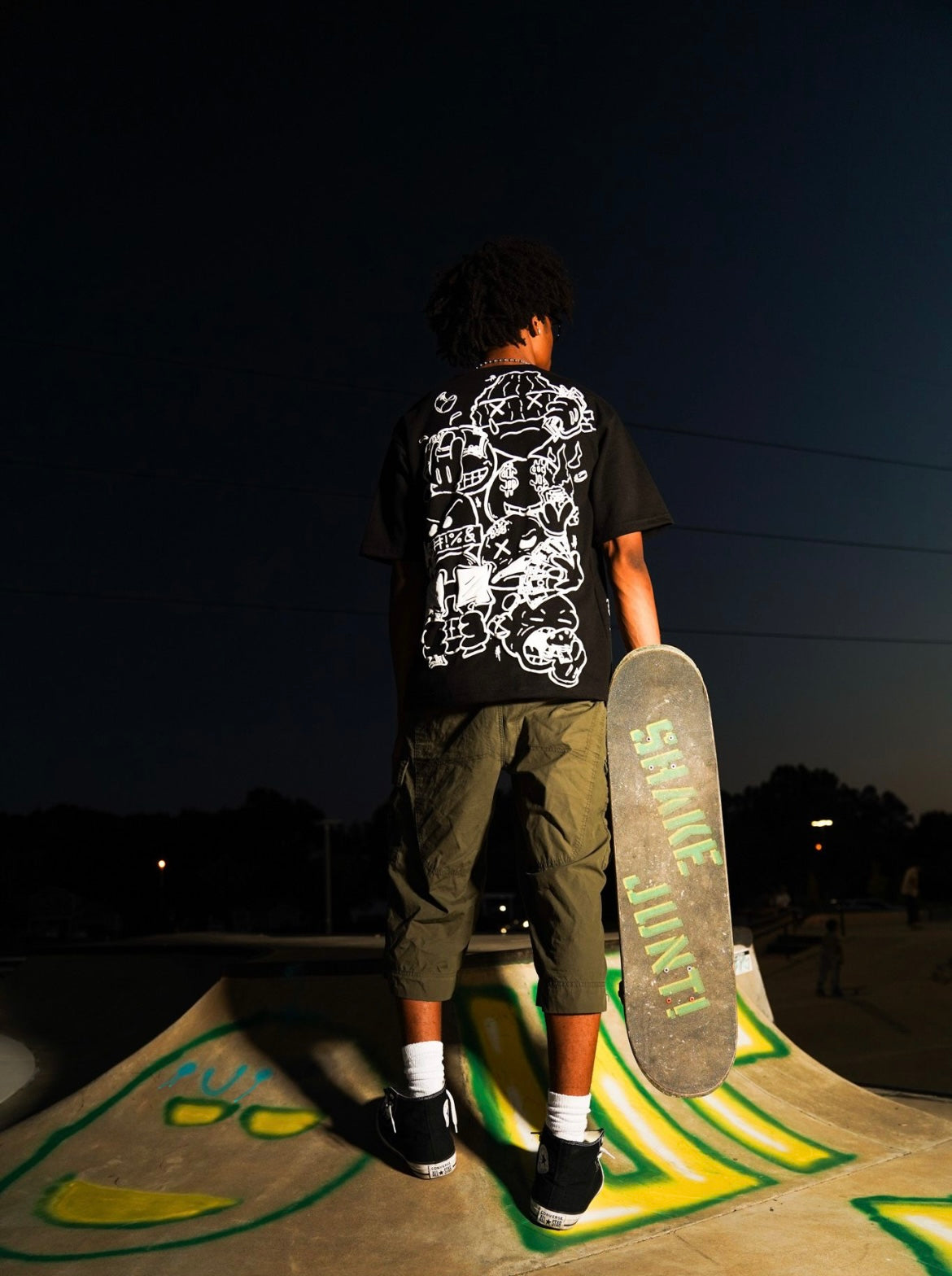 1K Emotion Tee W/ Emotion Face Back