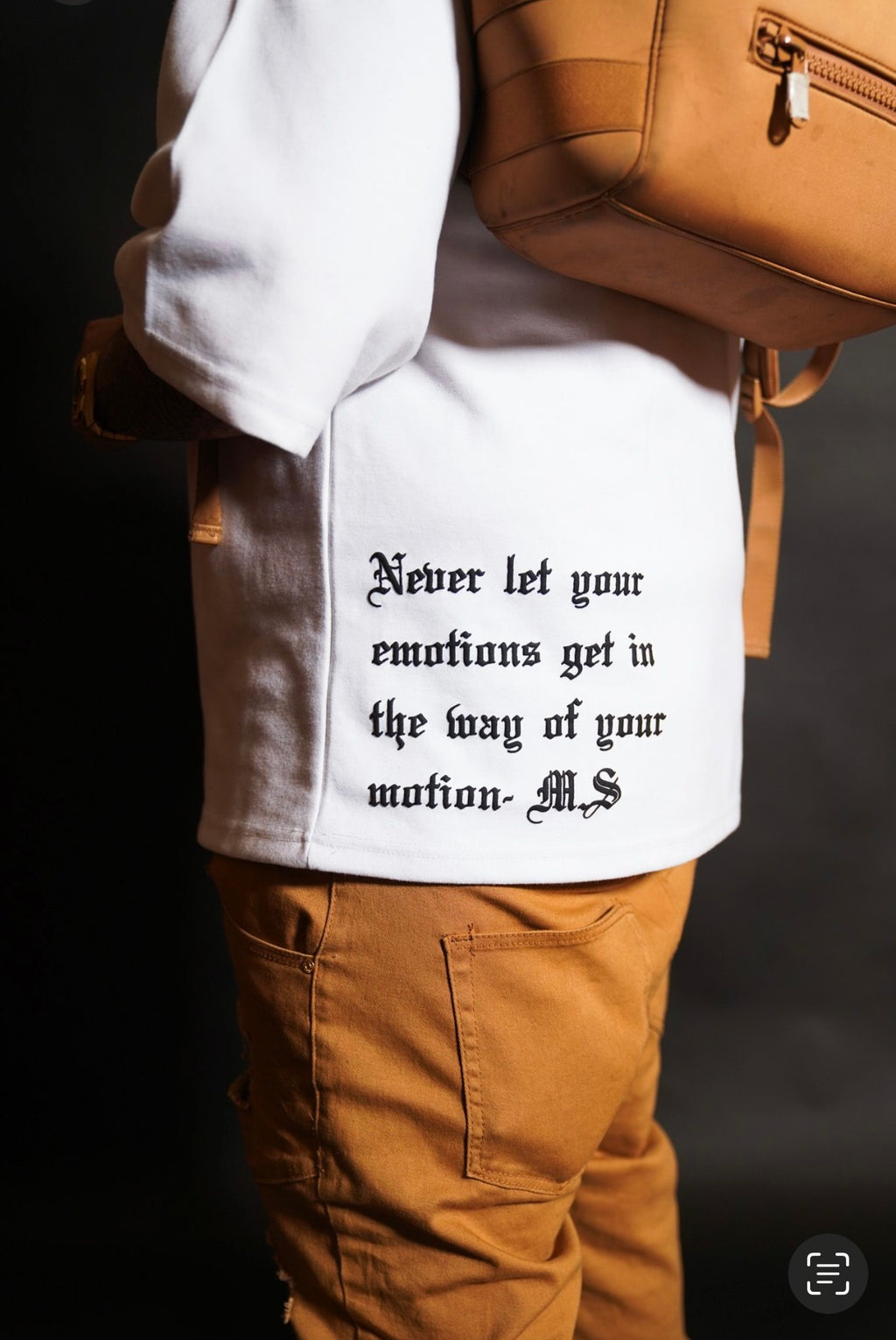 1k Emotion Tee W/ Emotion Quote Back